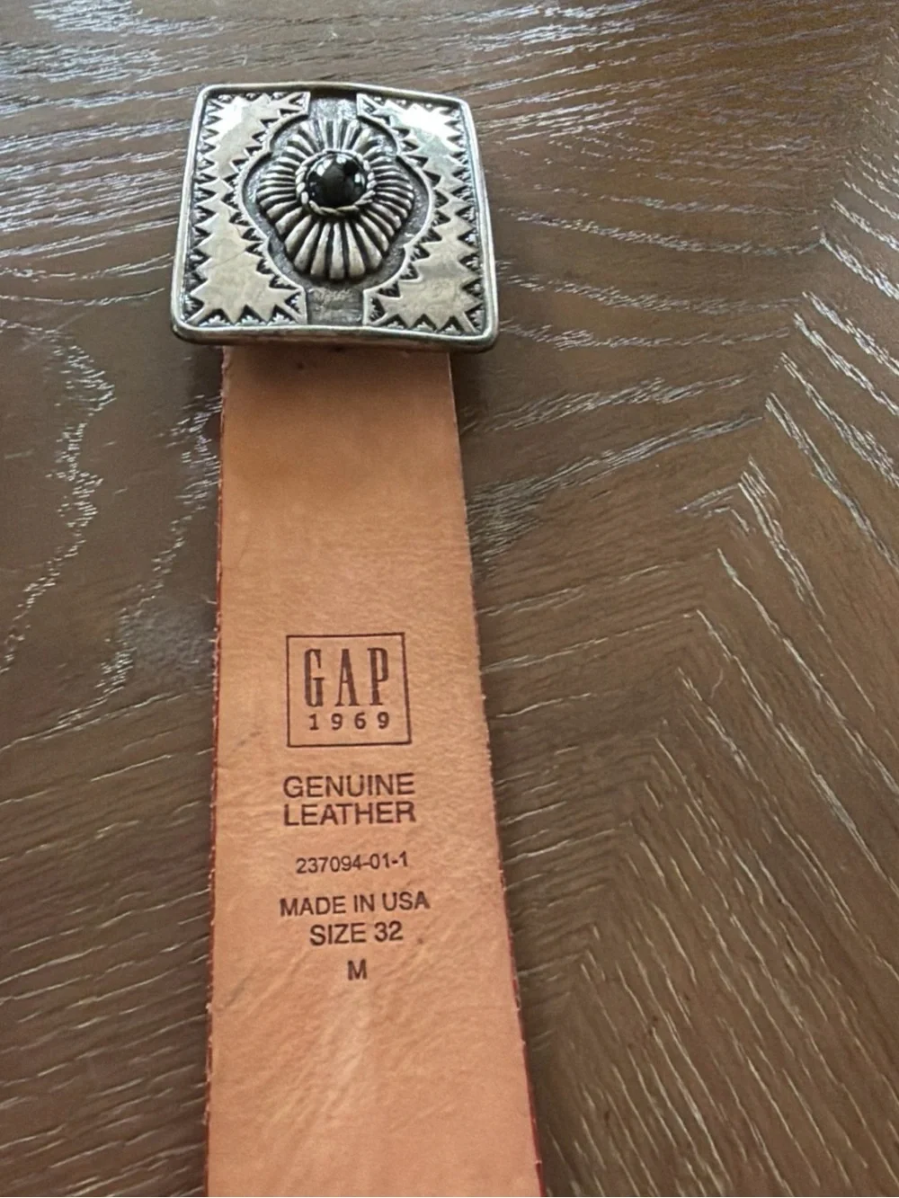 Gap 100% leather made in USA size M